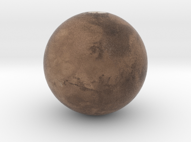Mars in Full Color Sandstone