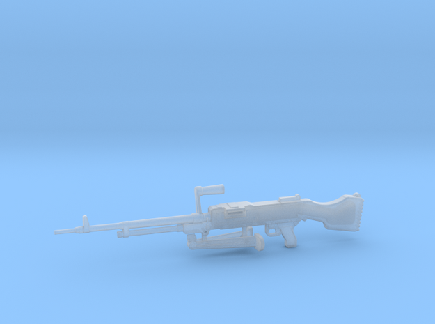 1/16 FN L37A2 (GPMG) Machine Gun in Tan Fine Detail Plastic