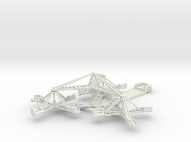 Sizzler - 1:160 (N scale) in White Natural Versatile Plastic