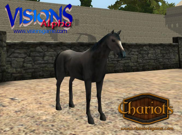 Horse Dapple in Full Color Sandstone
