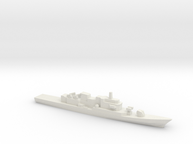 Maestrale-Class Frigate, 1/1800 in White Natural Versatile Plastic