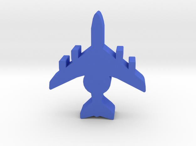 Game Piece, Blue Force AWACS in Blue Processed Versatile Plastic
