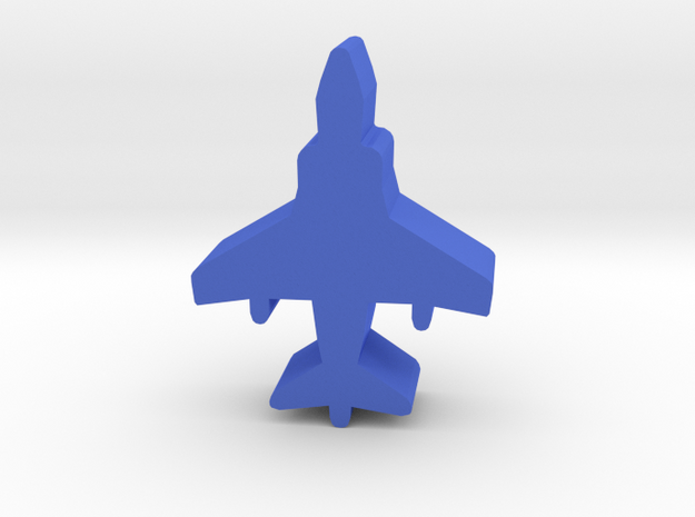 Game Piece, Blue Force Harrier Fighter in Blue Processed Versatile Plastic