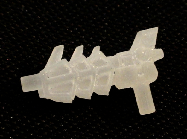 Transformers Twinstrike's 3mm Blaster in Tan Fine Detail Plastic