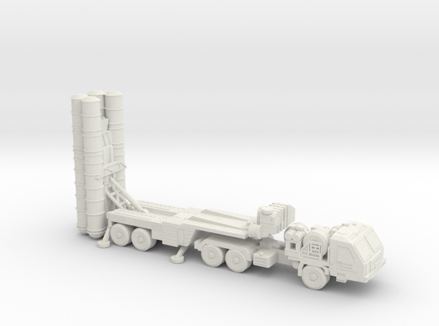 S-400 with Transport 12mm in White Natural Versatile Plastic