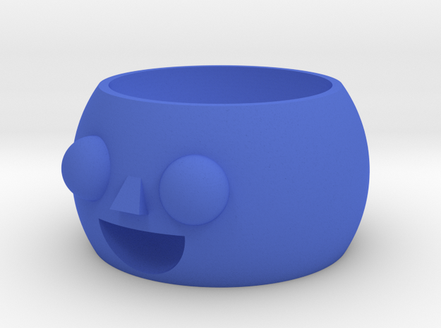 Little boy pot in Blue Processed Versatile Plastic