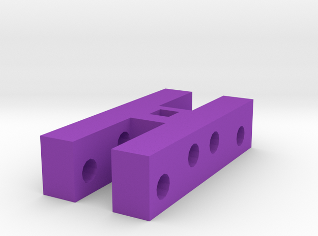 Modeling reel in Purple Processed Versatile Plastic