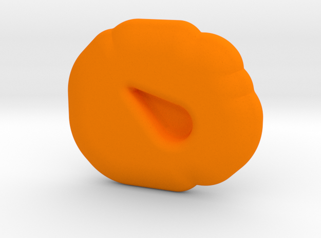 Sacrifice Runestone in Orange Processed Versatile Plastic