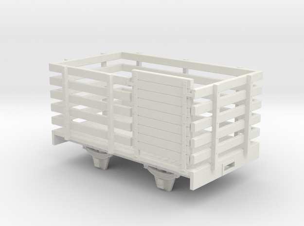 On16.5 W&L style sheep wagon in White Natural Versatile Plastic