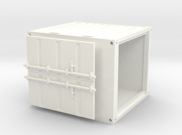 10ftcontainer in White Processed Versatile Plastic