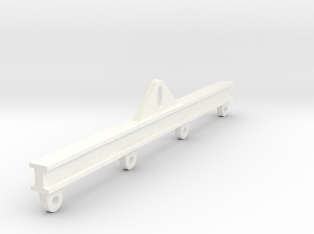 1/50 Load Spreader Bar (Rectangular) in White Processed Versatile Plastic
