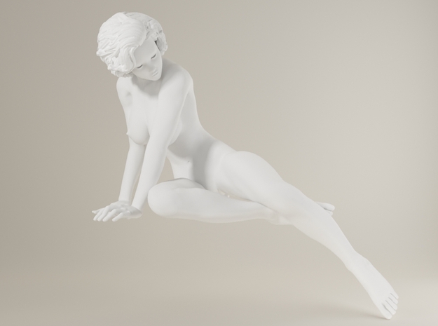 1:32 Short Haired Girl-008 in Smooth Fine Detail Plastic