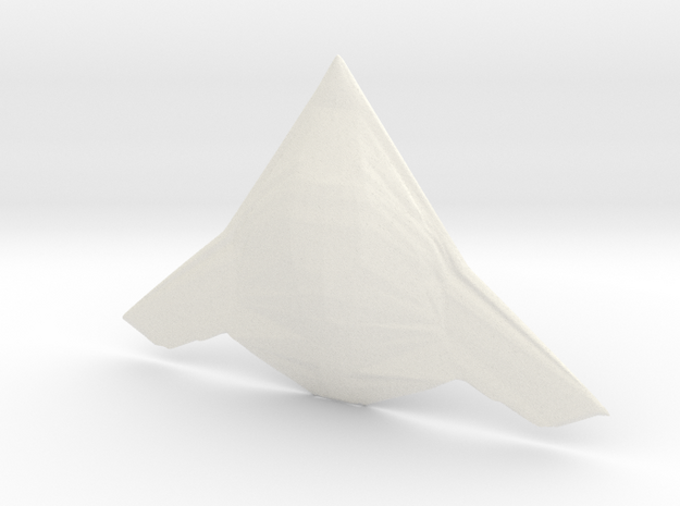 1/285 (6mm) FXX- Fighter Concept  in White Processed Versatile Plastic