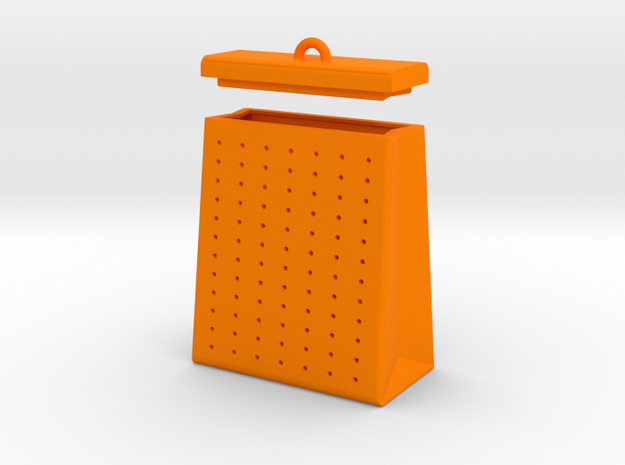 TEA BAG SEEPER in Orange Processed Versatile Plastic