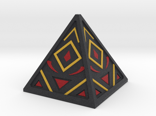Sith Holocron 3 (full color) in Full Color Sandstone