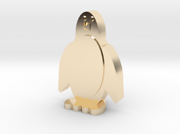chuby wubby penguin guby in 14K Yellow Gold