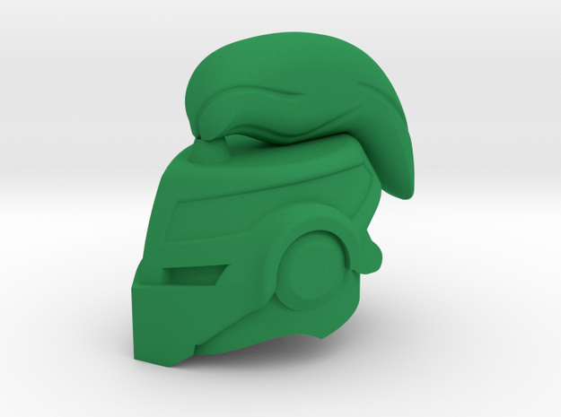 Iron Companion Helm in Green Processed Versatile Plastic
