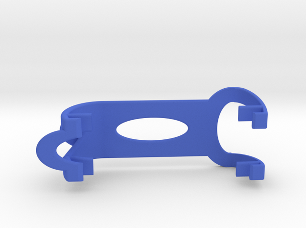 XuGong V2 - Horizontal Battery Clip - Multistar 52 in Blue Processed Versatile Plastic