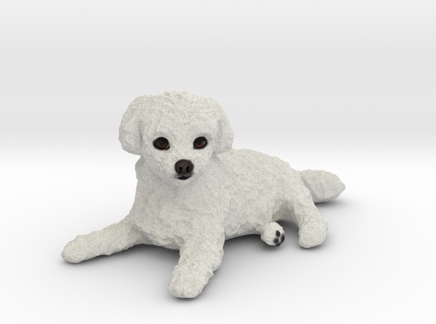 Custom Dog Figurine - Jack in Full Color Sandstone