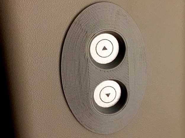 Dimmer Oval in Gray PA12