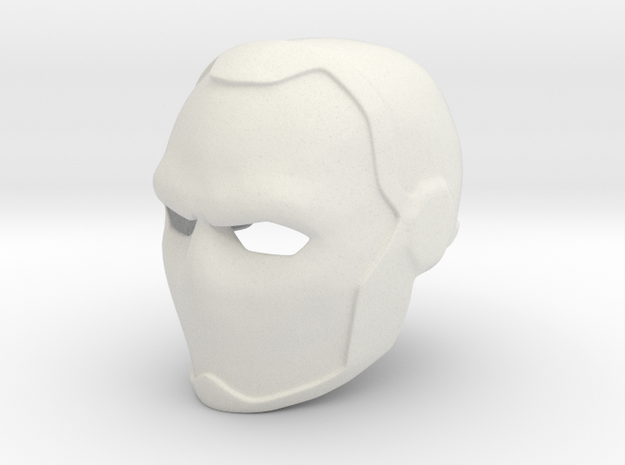 Deathstroke Young Justice Helmet in White Natural Versatile Plastic