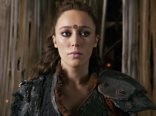 [The 100] Heda Forehead Piece - Side Suspension in 14K Yellow Gold