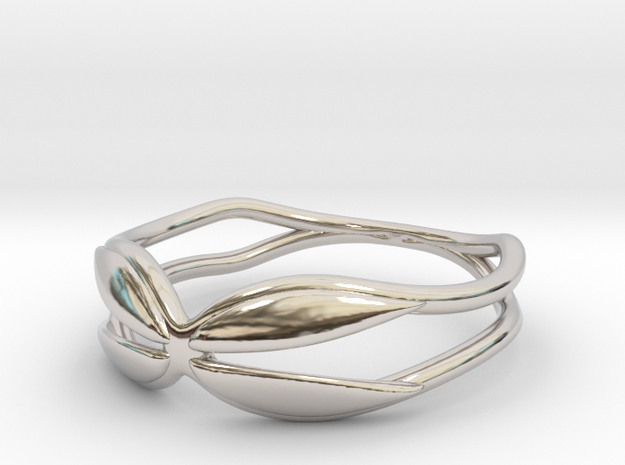 Holding  Ring (Size 4.5--14.8mm dia)R S1 0202005 in Rhodium Plated Brass