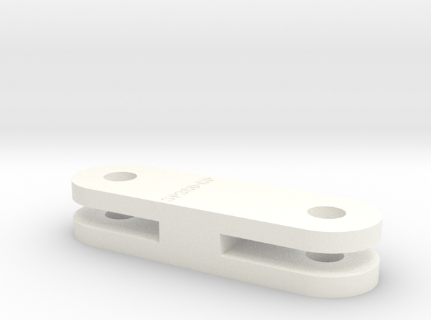 SP360-GoPro in White Processed Versatile Plastic