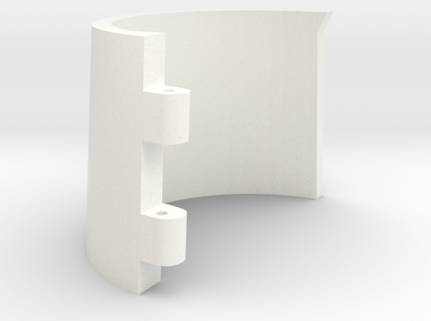 Gauntlet-Body-Part-4-of-4-STL-File in White Processed Versatile Plastic