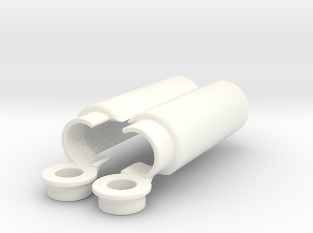 shock absorber cover in White Processed Versatile Plastic