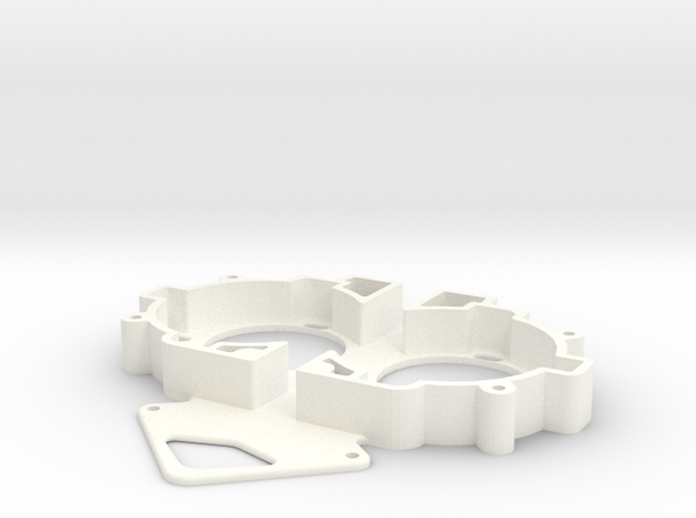 VooDoo2_BOTTOM in White Processed Versatile Plastic