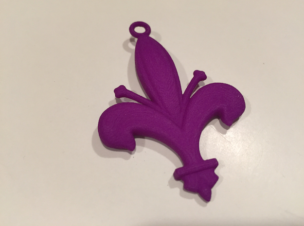 The Lily in Purple Processed Versatile Plastic