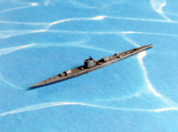 German Submarine Cruiser Type XIb 1/2400 in Tan Fine Detail Plastic