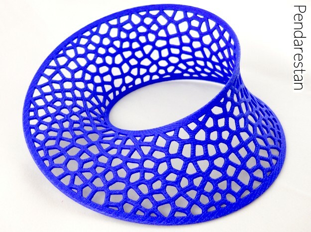 Mobius strip Voronoi (5½ in)