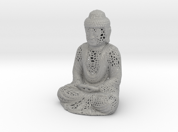 Full Buddha For Shapeways in Aluminum
