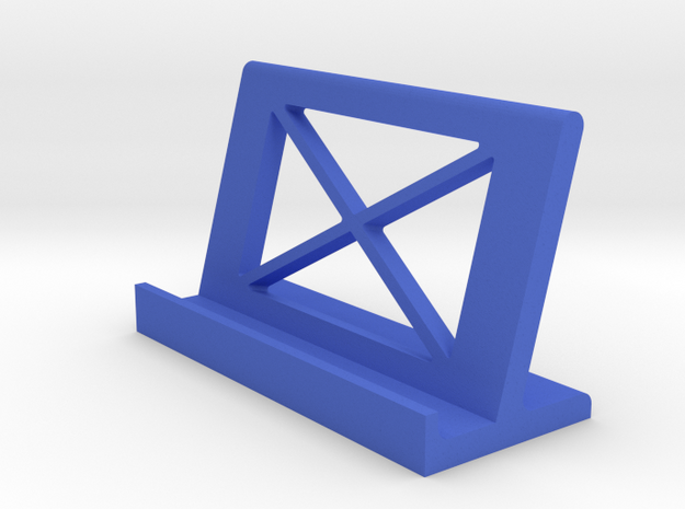 Phone Tab Stand in Blue Processed Versatile Plastic