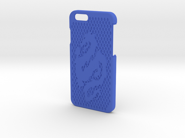 Apple iphone 6 Dragon Case in Blue Processed Versatile Plastic