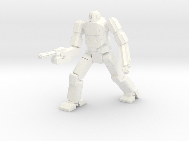Chimera Advanced Battlesuit Walker Mode in White Processed Versatile Plastic
