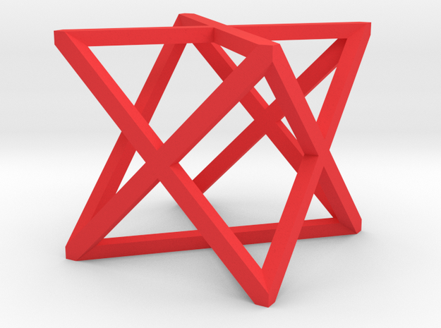 xCube Medium in Red Processed Versatile Plastic