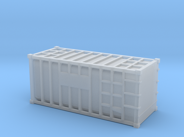 20 Waste Container Bristol (N Gauge 1:148) in Tan Fine Detail Plastic