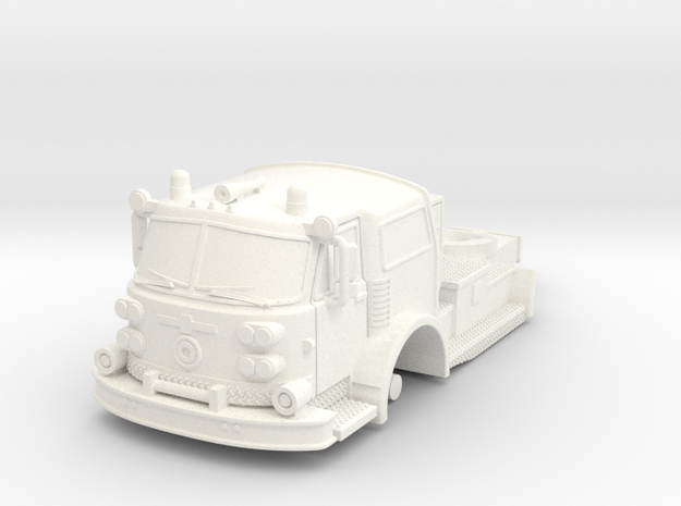 1/64 ALF TDA Tractor in White Processed Versatile Plastic