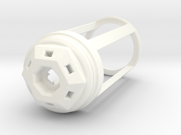 Blade Plug - Kyber in White Processed Versatile Plastic