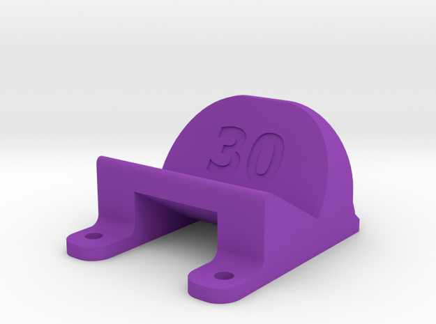 ImpulseRC Alien 6 - 30° Action Cam Mount in Purple Processed Versatile Plastic