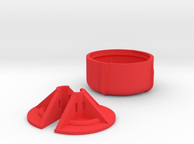Aomway Antenna Protector Cap V3 in Red Processed Versatile Plastic