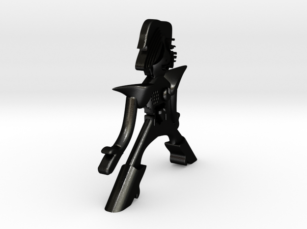Mettaton Ex figurine in Matte Black Steel