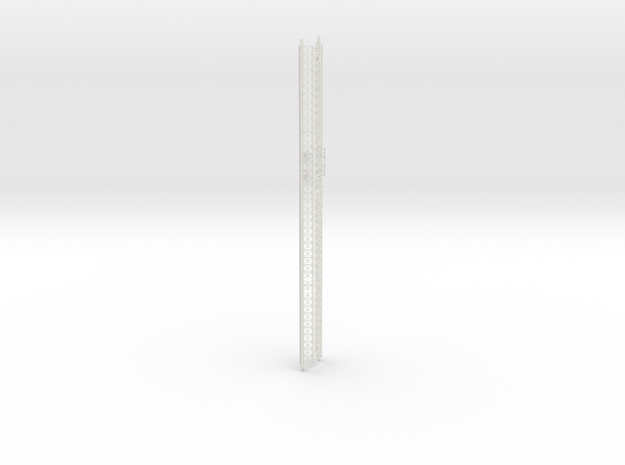 Spine Underside in White Natural Versatile Plastic