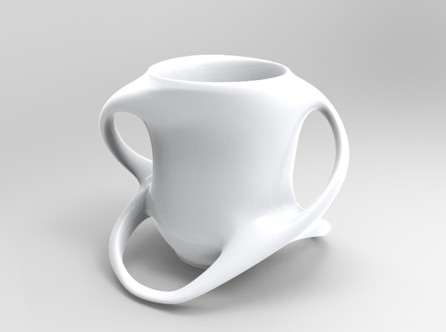 Cup with Four Handles