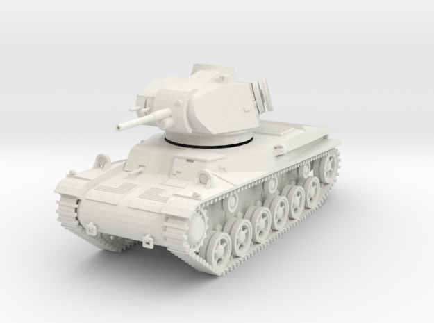 PV112A Stridsvagn m/42 (28mm) in White Natural Versatile Plastic
