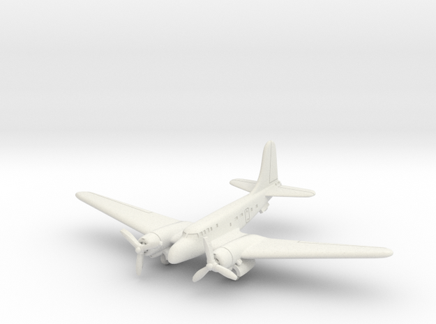 Douglas UC-67 (with landing gear) 6mm 1/285 in White Natural Versatile Plastic