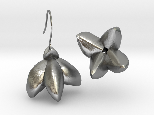 Yagoda Earrings By Inna in Natural Silver